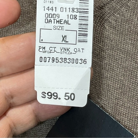 NWT Jos. A. Bank Signature Collection V-Neck Sweater Size XL - Picture 11 of 12